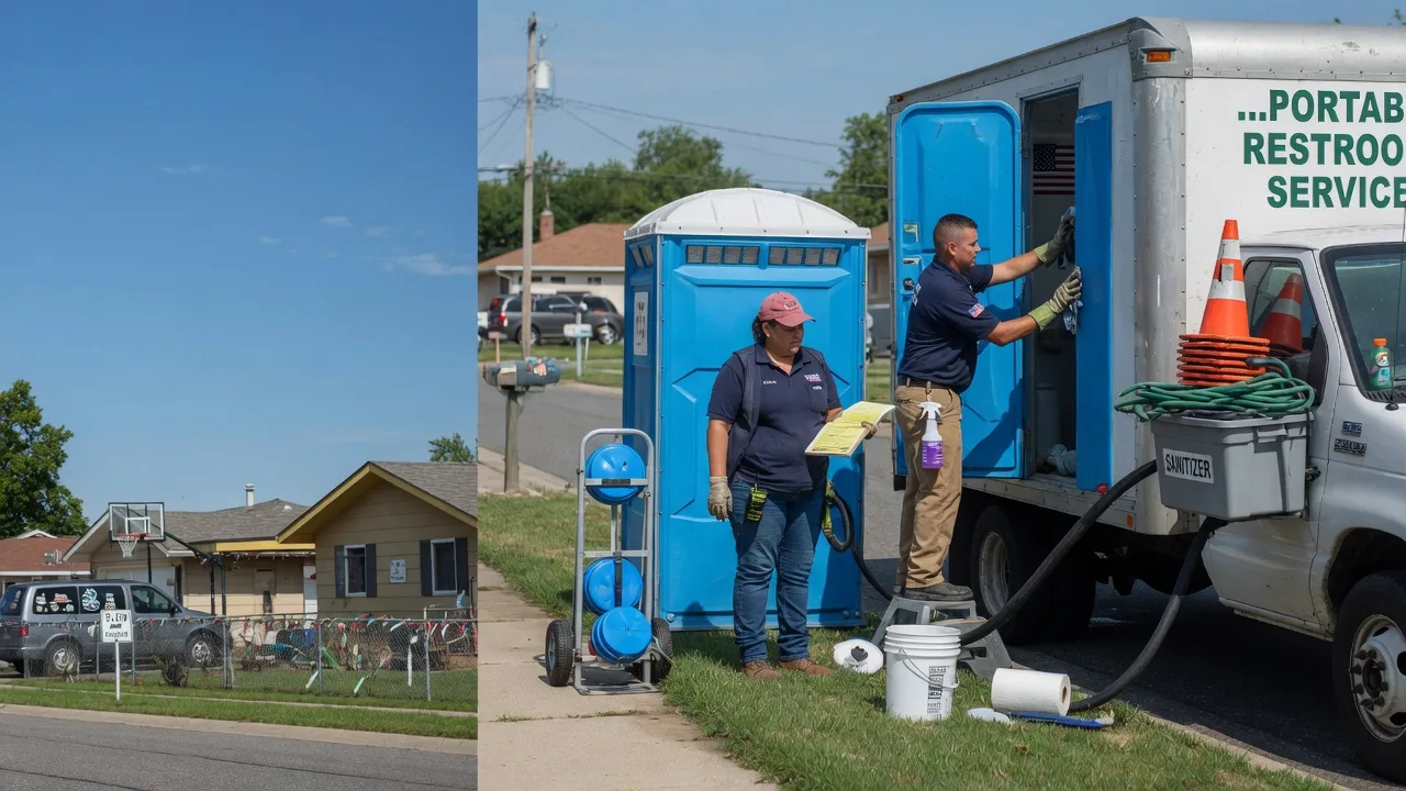 Porta Potty Rental in Earth City, MO near me